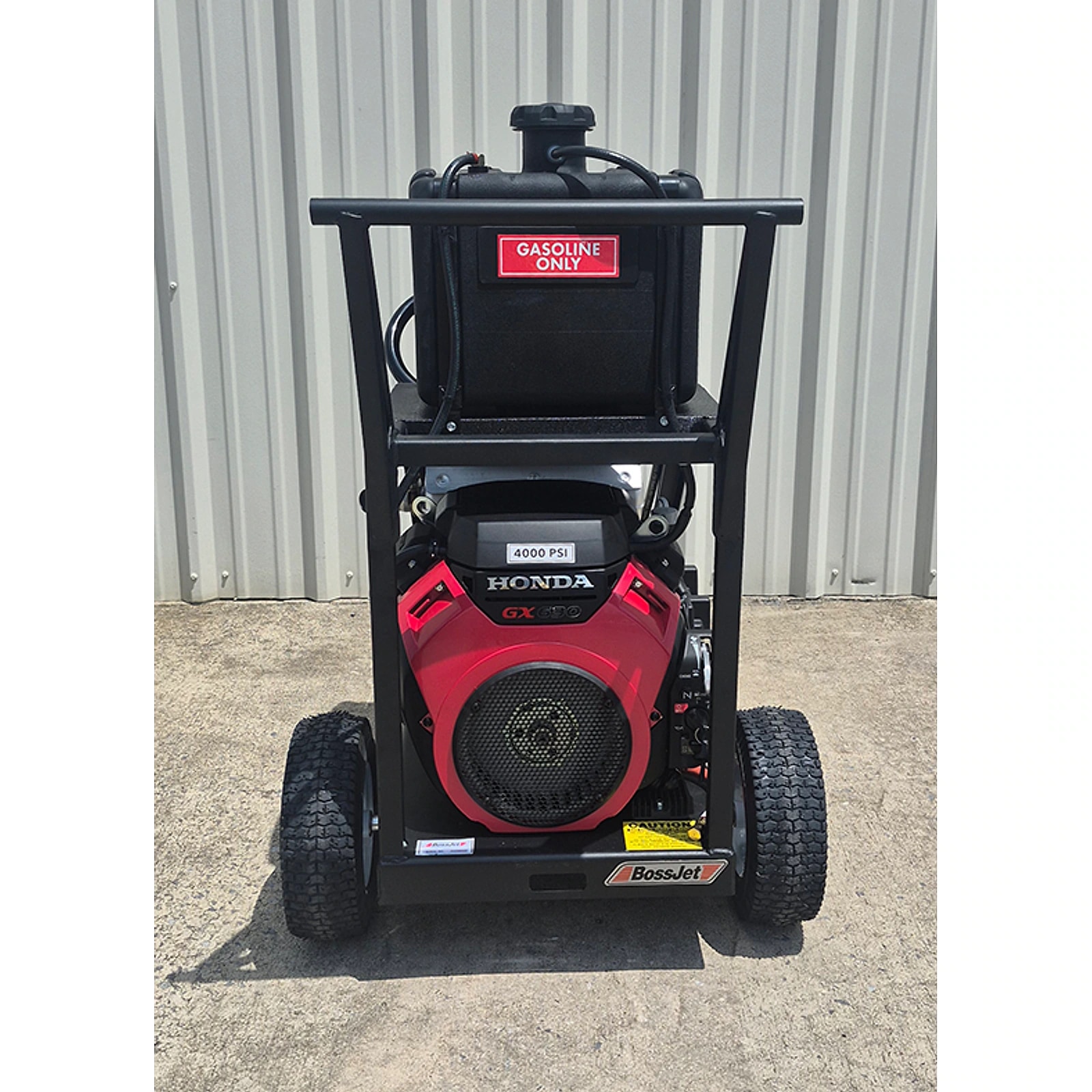 Sewer Jetters - BossJet Max 2 Wheel Cart Jetter