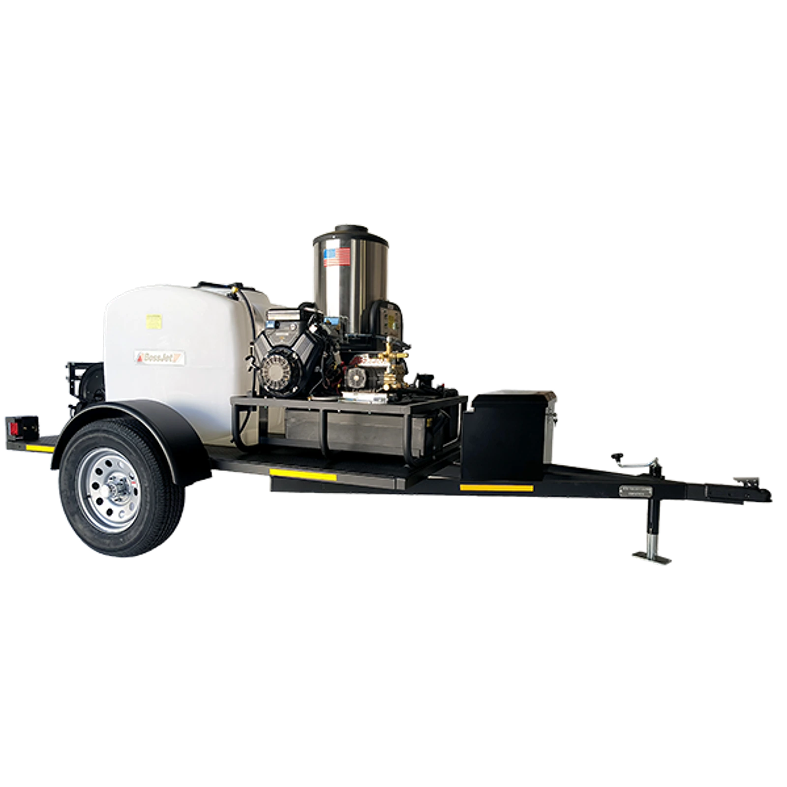 BossJet Mini-Max Hot Water Trailer Mounted Sewer Jetters
