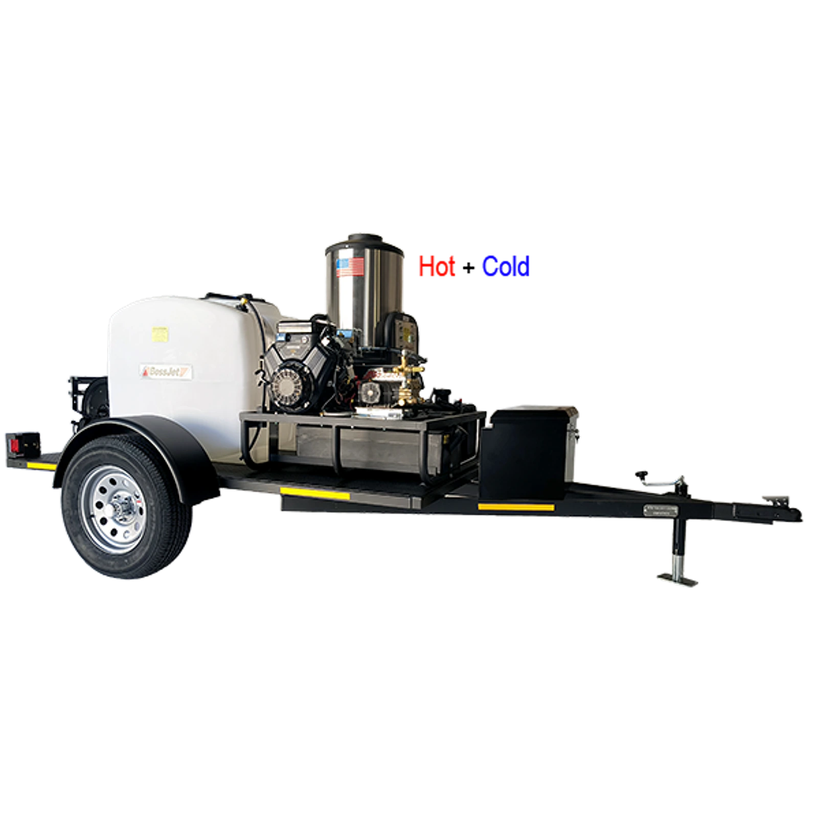 BossJet Mini-Max Hot Water Trailer Mounted Sewer Jetters 2