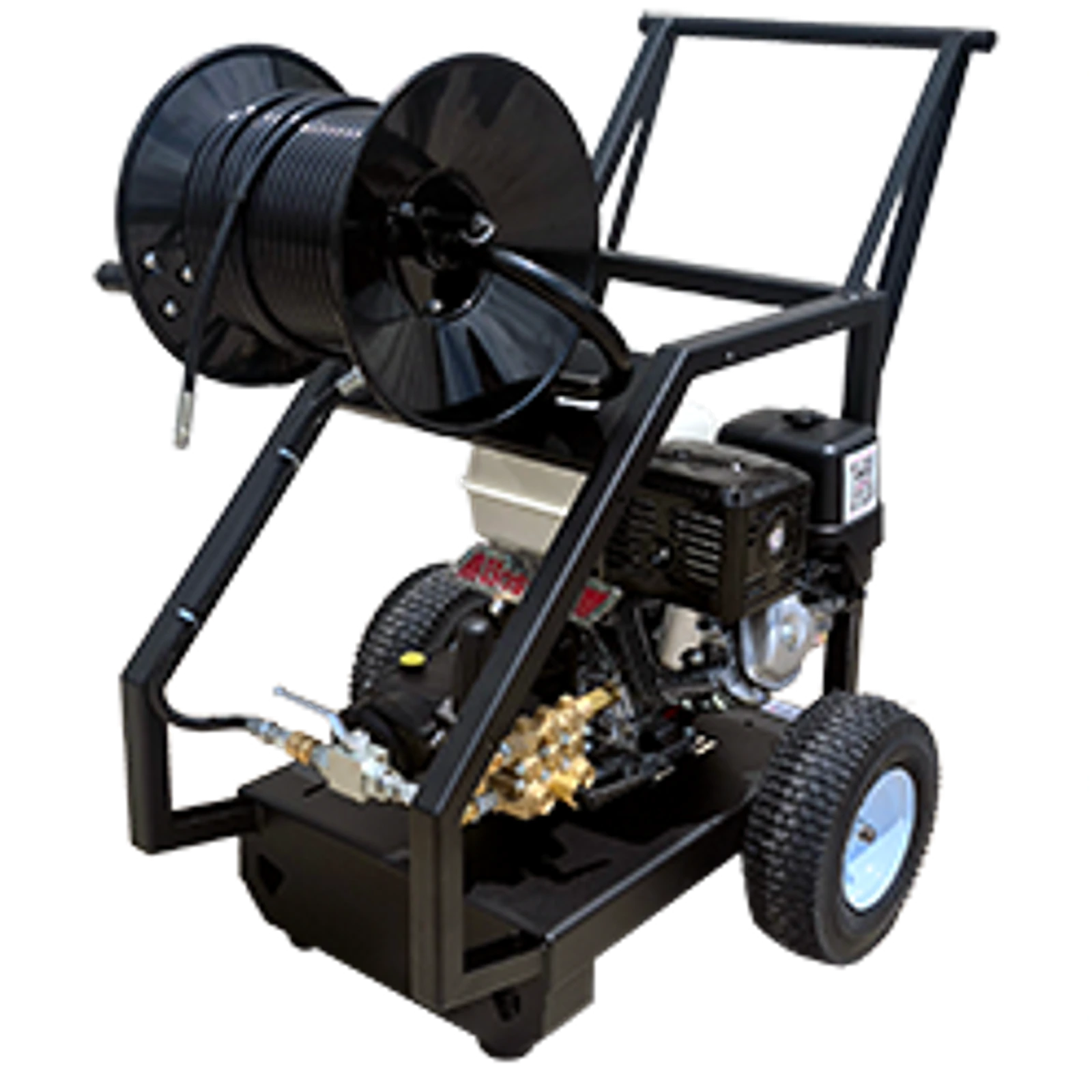 Sewer Jetters - BossJet Basic 2 Wheel Cart Jetter 6
