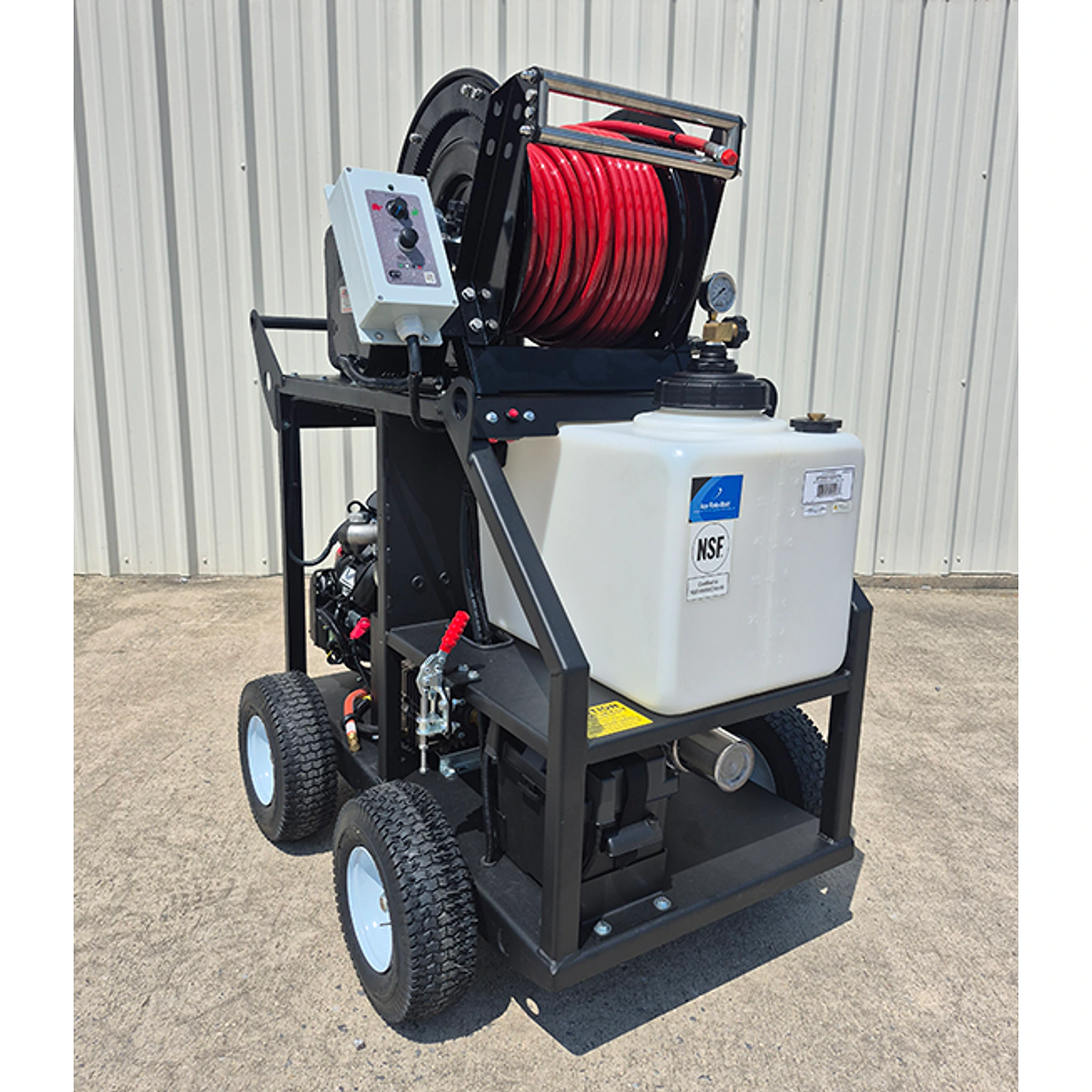 Sewer Jetters - BossJet Max 4 Wheel Cart Jetter 2