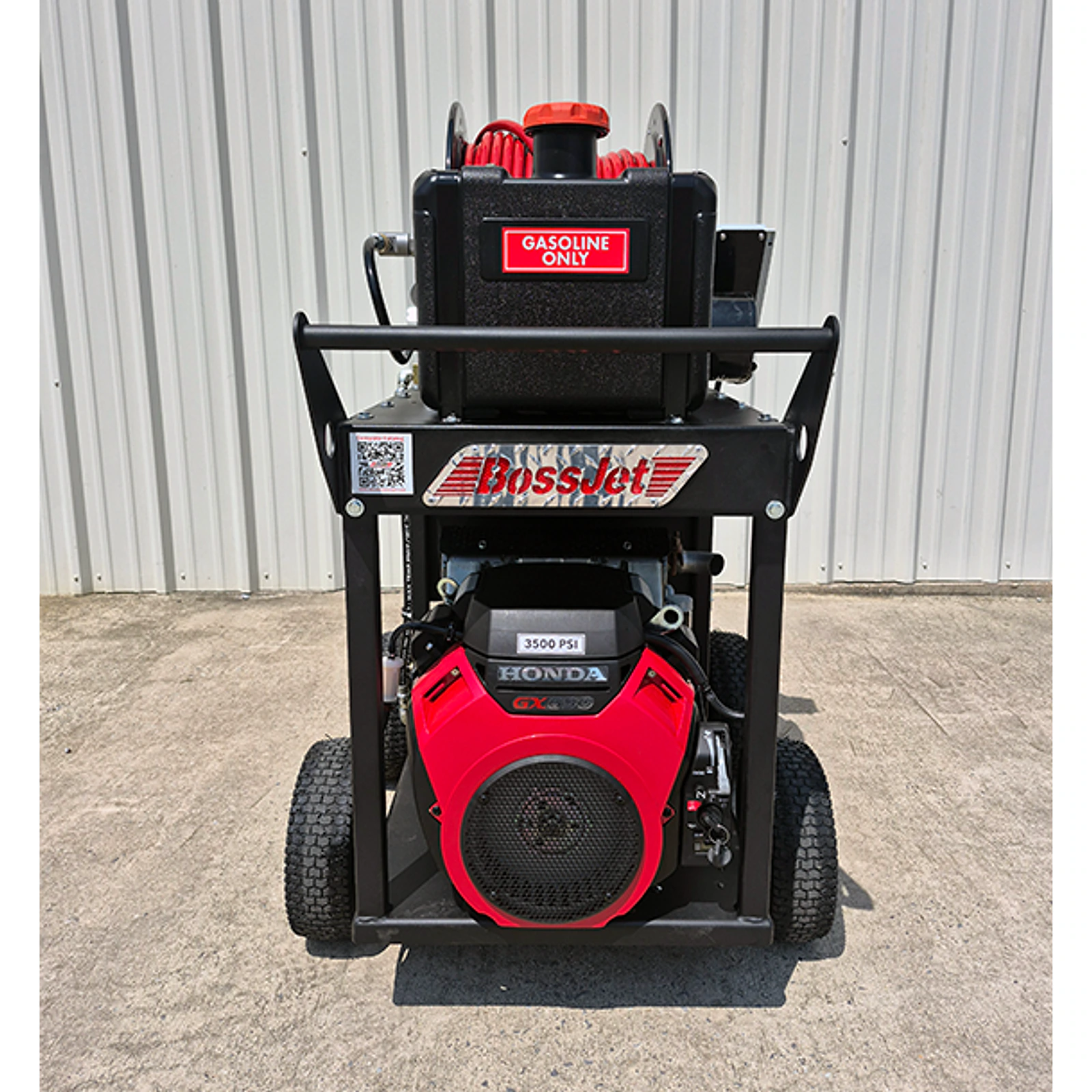 Sewer Jetters - BossJet Max 4 Wheel Cart Jetter 5