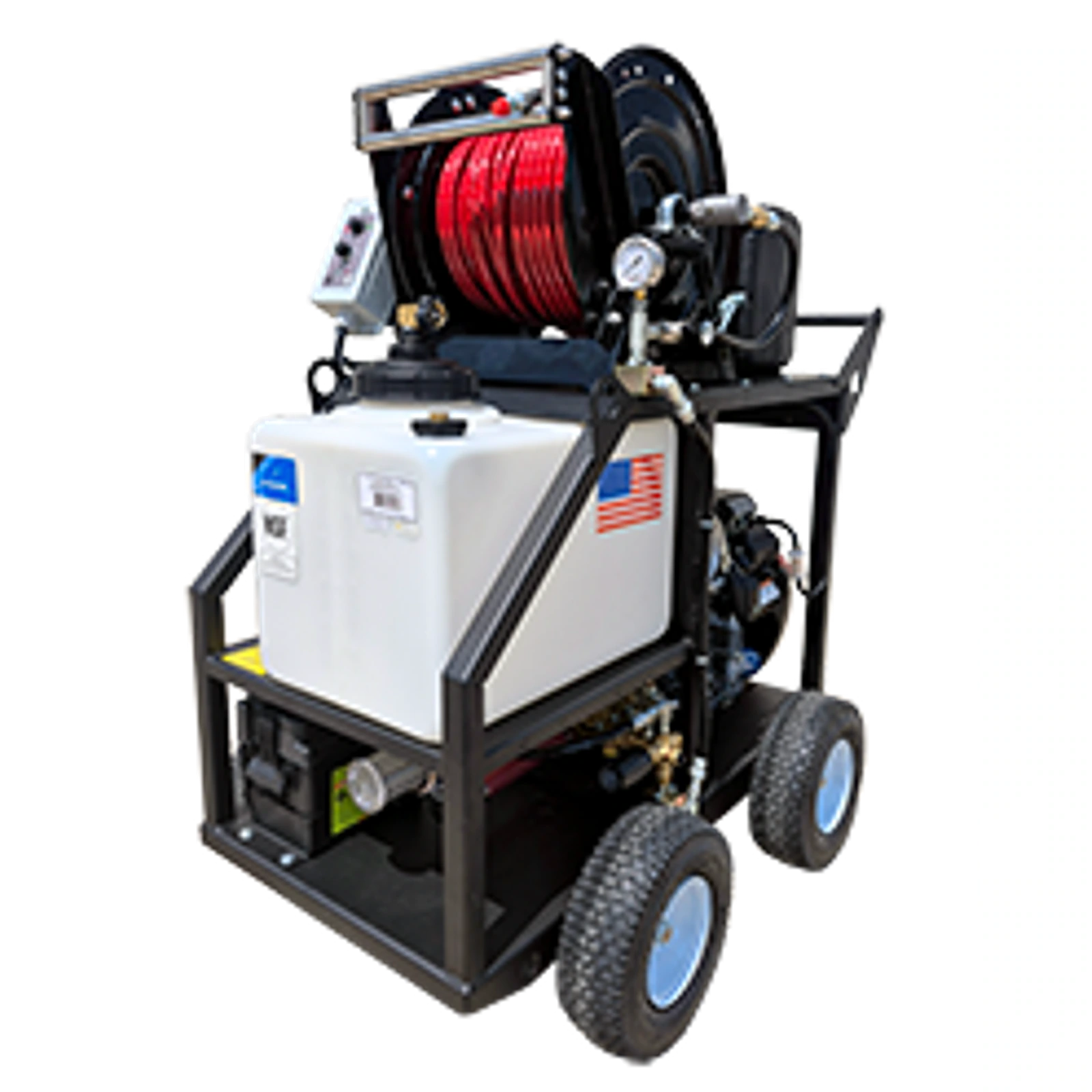 Sewer Jetters - BossJet Max 4 Wheel Cart Jetter 8