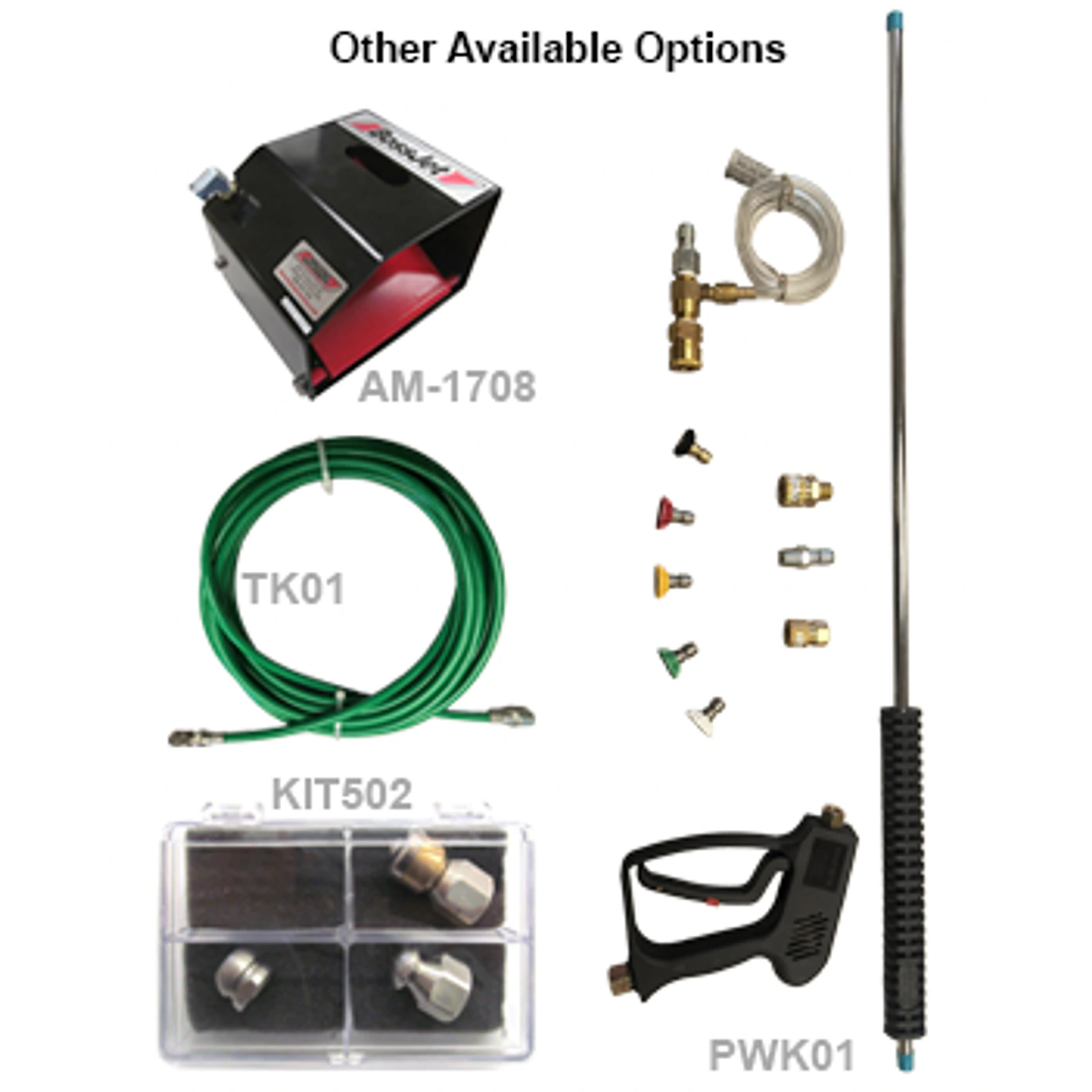 Sewer Jetters - BossJet Pro 2 Wheel Cart Jetter 5