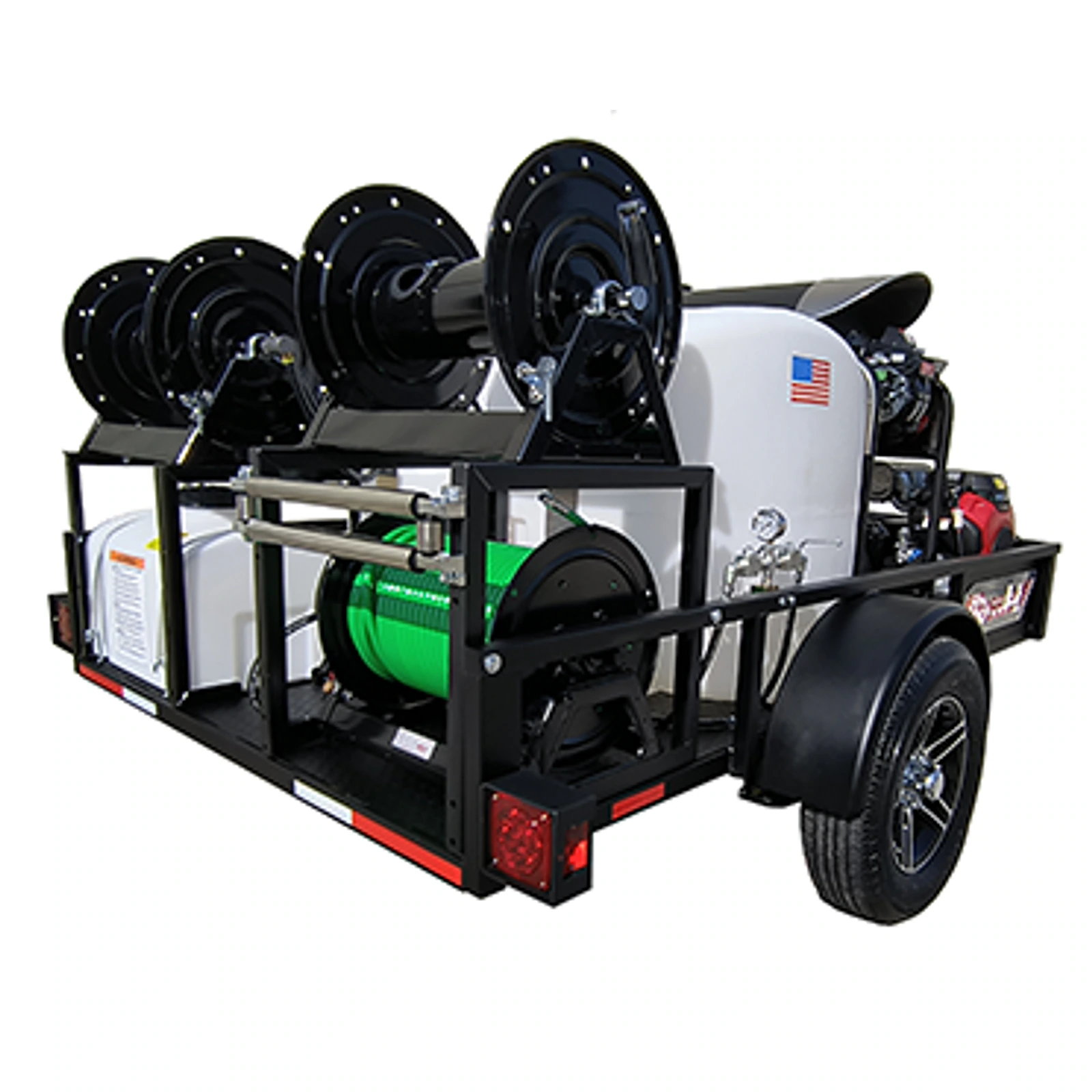 Trailer Mounted Hot Water Jetters - BossJet Pro 2