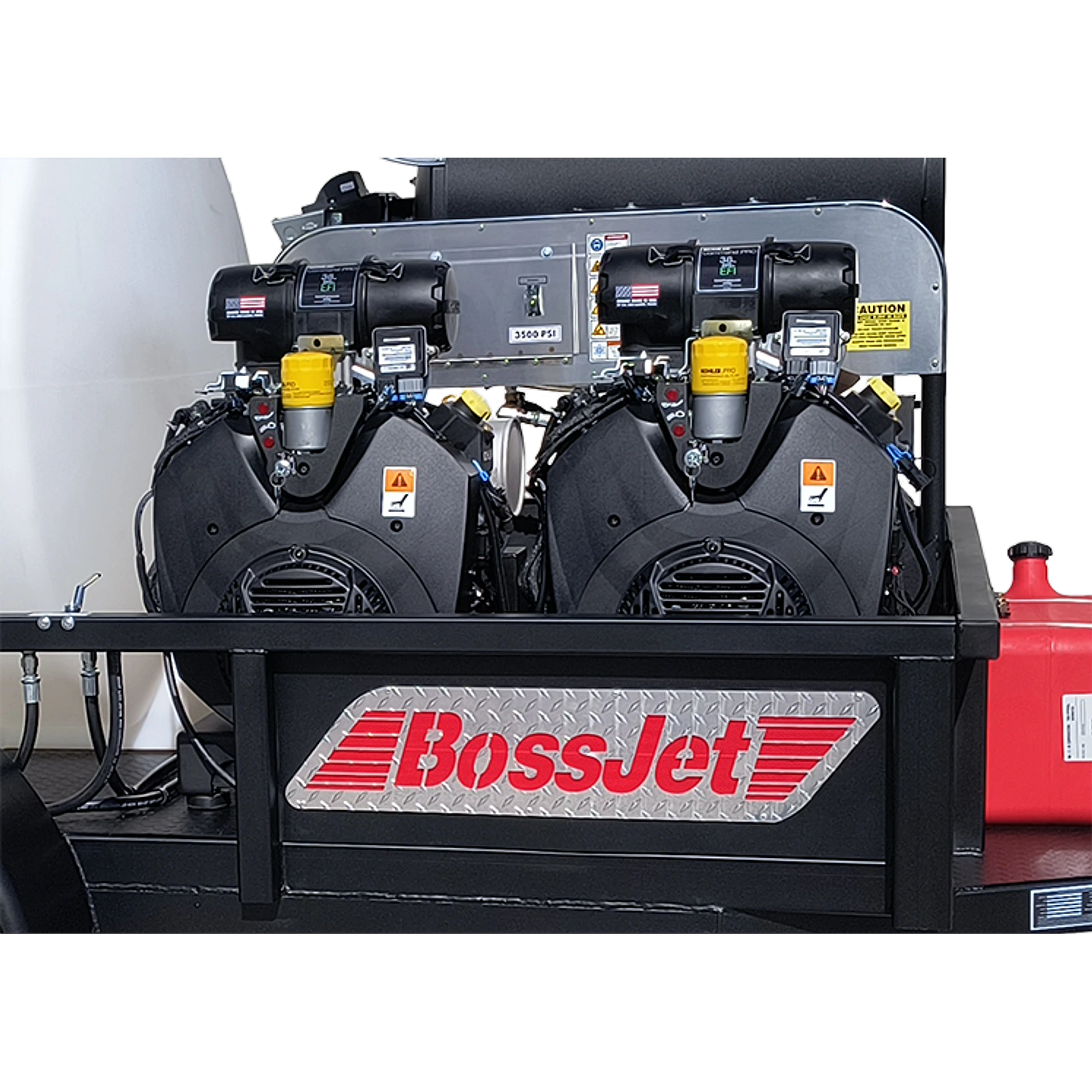 Trailer Mounted Hot Water Sewer Jetters - BossJet Max 2